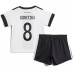 Billige Tyskland Leon Goretzka #8 Børnetøj Hjemmebanetrøje til baby VM 2022 Kortærmet (+ korte bukser)